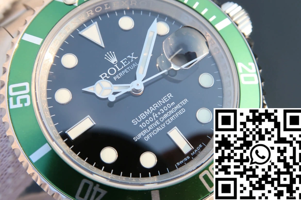 16610LV-93250 Bezel Green Submariner Rolex JF Factory 0522